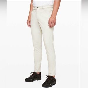 Lululemon Men's ABC Pants Slim Warpstreme silverstone Size 32x30 M5AD8S wicking